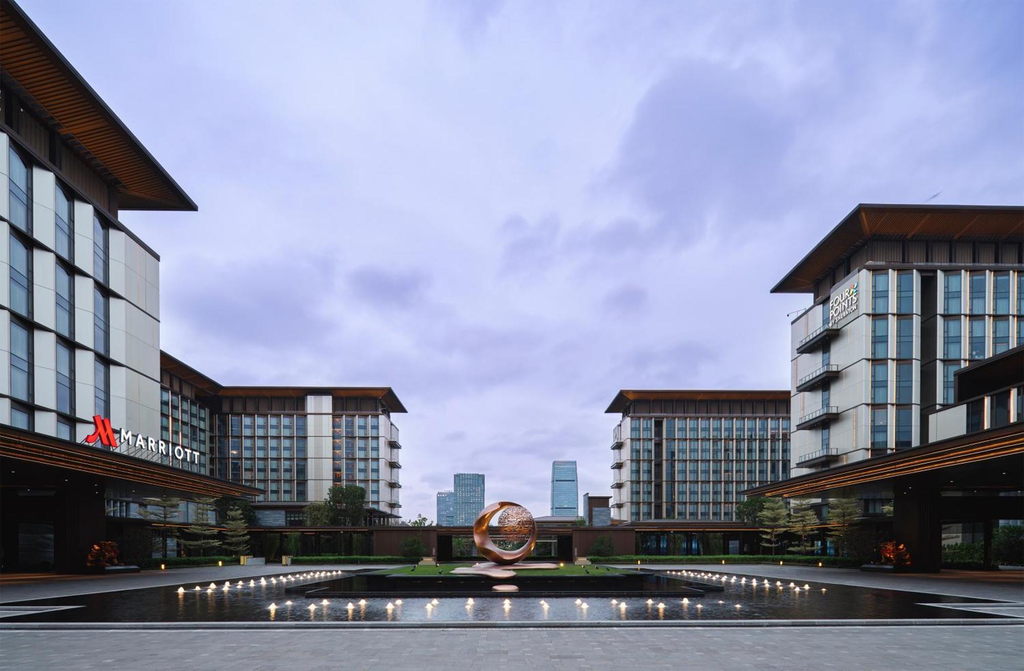 Guangzhou Marriott Hotel Baiyun ภายนอก รูปภาพ